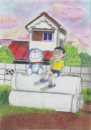stand by me doraemon drawing doraemon robot cat drawings