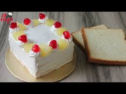 Eggless 10 Minutes Cake Recipe Pineapple Cake Recipe By Hafsa S Kitchen Youtube Pineapple Cake Recipe Cake Recipes Fastest Cake Recipe