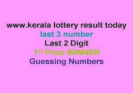 The sale of bhagya mithra lottery has started. Www Kerala Lottery Result Today Last 3 Number Guessing Numbers Print List Download