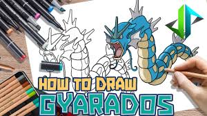 Draw its head, as shown above. Drawpedia How To Draw Gyarados From Pokemon Step By Step Drawing Tutorial Youtube