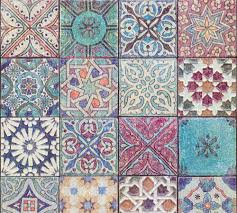 Centuries antique florence 60x60 sushi party in grenoble,frankreich. Neue Bude 2 0 Tapete Mosaik Fliesen Ethno Bunt 36205 1