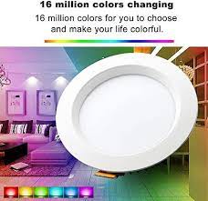 5/6 prism smart led rgbw retrofit downlights change the color of light and color temperature to meet any designer's or end user's needs as they change. Zigbee Downlight 6w 9w 12w Rgbcct Bulb Smart Recessed Ceiling Spotlight Dimmable Led Spotlight For Voice Control And Home Automation Amazon De Lighting