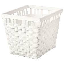 Knarra Korb Weiss Ikea Osterreich En 2020 Panier Blanc Ikea Idees De Panier