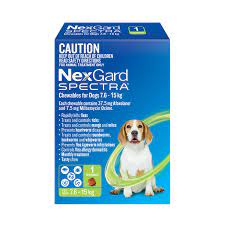 How long does nexgard take to work? Buy Nexgard Spectra Green Chew For Medium Dogs 7 6 15kg Single Online The Lake Veterinary Hospitals