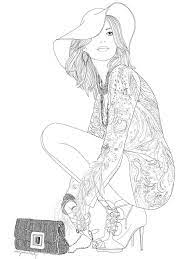 Here is a wonderful collection of printable coloring pages for teens & adults. Cool Teenage Girl Coloring Page Free Printable Coloring Pages For Kids