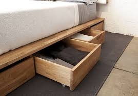 Most platform beds are low to the ground, limiting your ability to store clothing, suitcases, or other goodies underneath. Pin On Logan Home