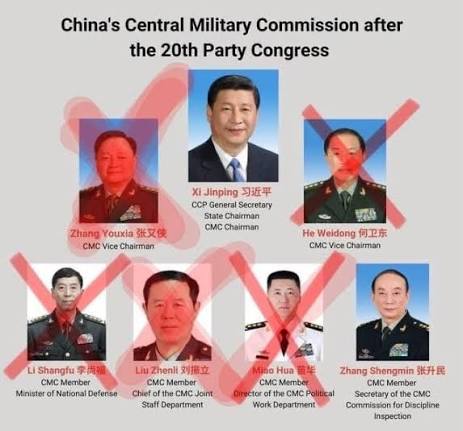 China Expels Highest-Level Military Commanders in Major Anti-Corruption Purge China's defence ministry announced the expulsion of two of its most senior military leaders He Weidong, vice-chair of the Central Military Commission, and