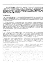 Pianificazione e governo del territorio. Http Www Sito Regione Campania It Burc Pdf07 Burc35or 07 Del768 07 Pdf