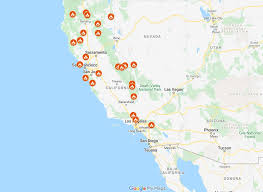 The heat is on once again!! Statewide Map Current California Wildfires Kron4