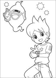 Kids can become so relaxed while they are coloring some children tend to do their coloring at the very end of the day so they can fall asleep almost immediately. Kids N Fun Com 30 Coloring Pages Of Youkai