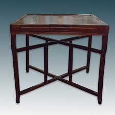 Chinese Rosewood Mahjong Table On Stand Lot 159 Mahjong Table Chinese Table Table