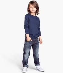 H M Relaxed Jeans 17 95 Little Boy Hairstyles Boys Long Hairstyles Boy Haircuts Long