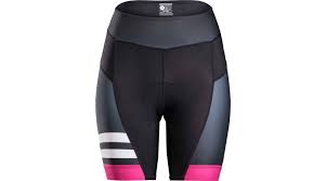 Bontrager Anara Limited Pant Short Ladies Pant Shorts Size Xs Us Black Vice Pink Sublimated