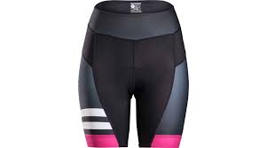 Bontrager Anara Limited Pant Short Ladies Pant Shorts Size Xs Us Black Vice Pink Sublimated
