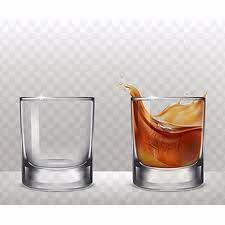 Set Of Glasses For Alcohol In A Realistic Style Glass Clipart Glass Isolated Png And Vector With Transparent Background For Free Download Alcohol Transparent Background Glass