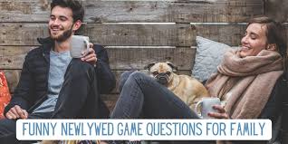 Multiple choice ask a question and offer multiple text options. 150 Funny Newlywed Game Questions For Family Everythingmom