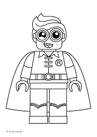 Coloring Page For Kids Lego Robin From The Lego Batman Movie Lego Coloring Pages Batman Coloring Pages Lego Coloring