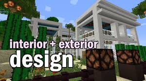 Minecraft Luxury House Interior And Garden Design Youtube