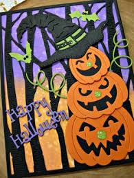 Card ideas | 0 right now might not be the right time to make a fall invitation, but maybe it's different. 85 Best Handmade Halloween Cards Ideas Halloween Cards Cards Halloween Cards Handmade