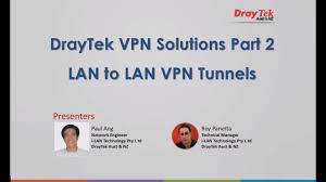 Webinar Draytek Vpn Solutions Part 2 Lan To Lan Vpn Tunnels Youtube