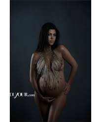Kourtney Kardashian Bares It All for DuJour Magazine's December Issue |  BellaNaija