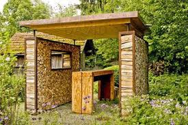 Totholz Holzstapel Holzstoss Holzstoss Naturgarten Wildlife Garden Wood Pile Log Pile Holzwand Garten Holzstapel Sichtschutz Garten Holz