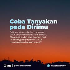 Maybe you would like to learn more about one of these? 26 Kata Islami Malam Hari Menjelang Tidur Indah Dan Menggugah