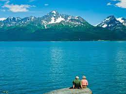 You'll cut through the forest and wind up hiking along the beach. Travel Alaska Caines Head State Recreation Area