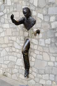 The statue is situated in a place named after marcel aymé in beautiful montmartre. Le Passe Muraille De Marcel Ayme Montmartre Paris Daniel Leu Photography