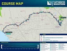 La Marathon 2019 Guide Route Map Street Closures Start