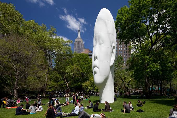 Work by Jaume Plensa