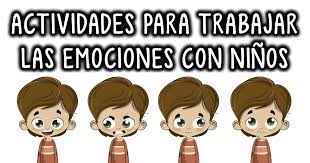 Exploramos la gestión emocional de los niños de 0 a 3 años, de los niños de 3 a 6 años, y los niños de primaria de 6 a 12 años. Actividades Para Trabajar Las Emociones Con Ninos Imagenes Educativas