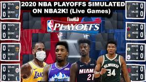 (6) better winning percentage against teams eligible for playoffs in opposite conference (including teams that finished the regular season tied for a playoff. Starting The 2020 Nba Playoffs Today Simulation On Nba2k Due To Coronavirus Suspension Youtube