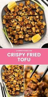 Crispy Fried Tofu Fried Tofu Delicious Tofu Tofu