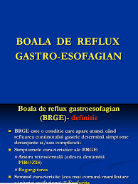 Ulcer esofagian, ce poate determina hemoragie digestiva sau rar perforatie esofagiana. Brge