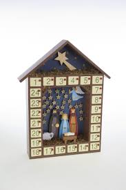 Wooden Advent Calender With Nativity Scene And Stars Hand Made Amazon Co Uk Kit Wooden Advent Calendar Nativity Advent Calendar Advent Calendar For Toddlers