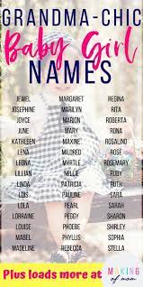 Whether your grandmother is more of a mimi than a queen mother, we have lots of special ways to name these beloved ladies. Fashioned Baby Cute Uncommon Baby Girl Names Novocom Top
