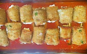 Baby Eggplant Rollatini Cheftini Recipe Eggplant Rollatini Rollatini Baby Eggplant