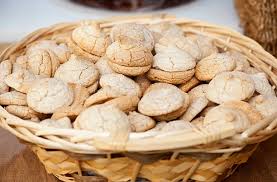 Authentic French Almond Macarons Stock Photo