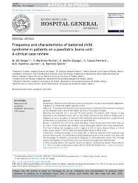 Frequency And Characteristics Of Battered Child Syndrome In Patients On A Paediatric Burns Unit A Clinical Case Review Topic Of Research Paper In Clinical Medicine Download Scholarly Article Pdf And Read