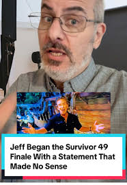 Jeff Probst had an opening monologue in the Survivor 49 Finale that made it  seem like he hadn’t even watched the game since the merge! Things said by  players later in the show even contradicted him! ...