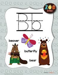 Letter B Animals Printable Poster Primarylearning Org Alphabet Poster Alphabet Letter Hunt Posters Printable