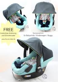 1987 haben wir unseren namen in „bomix geändert. Sonnenschirm Sonnenschutz Fur Babyschale Und Kinderwagen Nahen Freebook Lila Wie Liebe