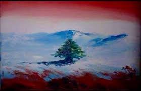 Pin By Emma Libra On Lebanon Flag Painting Flower Aesthetic Lebanon Flag
