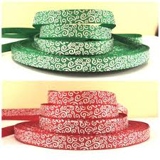 Cinta Delgada Navidena Swirl Mommy Craft Supply