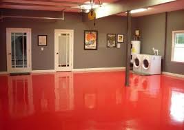 Extraordinary Red Epoxy Basement Floor Paint 427581 Home Design Ideas Basement Flooring Epoxy Basement Floor Paint Basement Flooring Waterproof