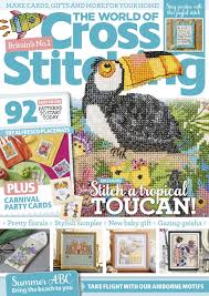 Find over 30 readable cross stitch alphabet patterns that you can make your own! The World Of Cross Stitching Issue 07 2020
