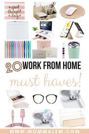 20 Work From Home Must Haves Home Office Accessories Office Organization At Work Work Office Decor