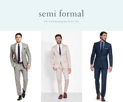 So, stop wondering whether or not you need to wear a suit or require a tie because we have the answers. For Men Semi Formal Dresses Fashion Dresses