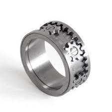 This Moving Gears Ring Wedding Rings Gear Ring Engagement Rings